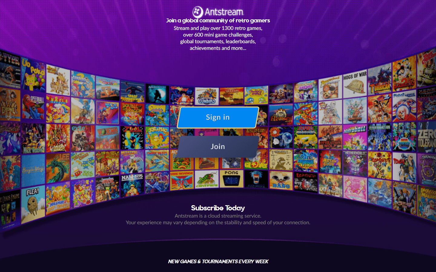 Antstream arcade client